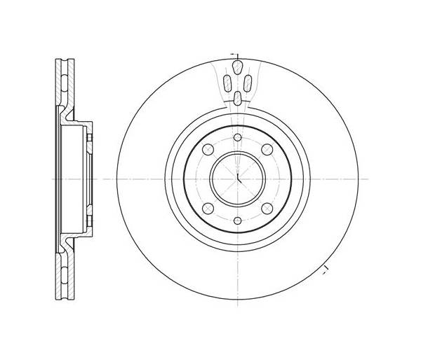 Disco de freno ALFA ROMEO  155 (167)...