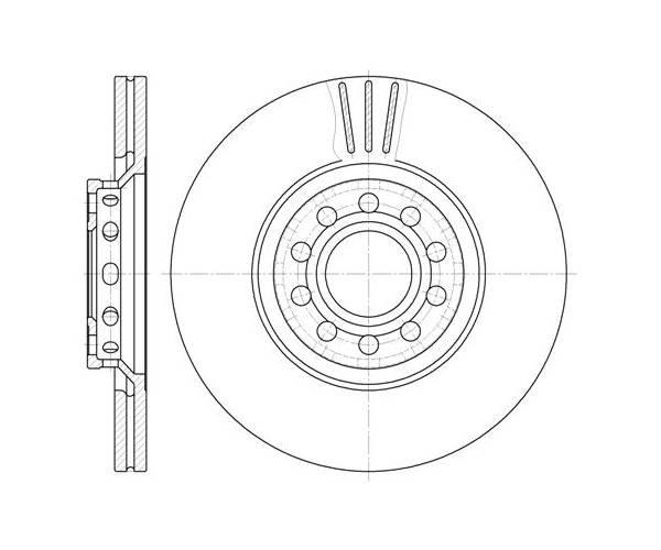 Disco de freno SKODA  SUPERB I (3U4)...