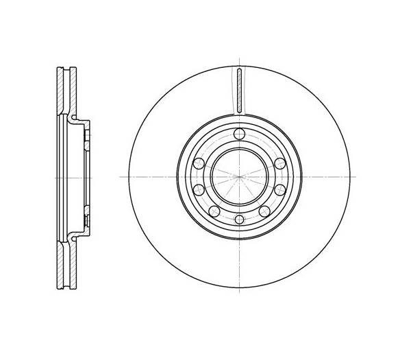 Disco de freno SAAB  9-3 (YS3F)...