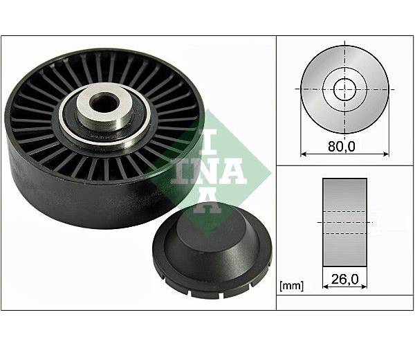 Brazo tensor, correa poli V DriveAlign® FIAT ULYSSE (220) (06/1994-08/2002)  - 534011020