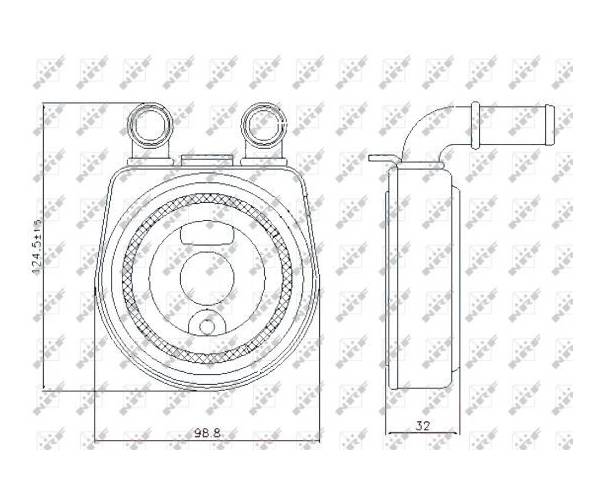 Radiador de aceite, aceite motor EASY...