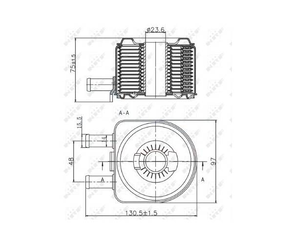 Radiador de aceite, aceite motor EASY...