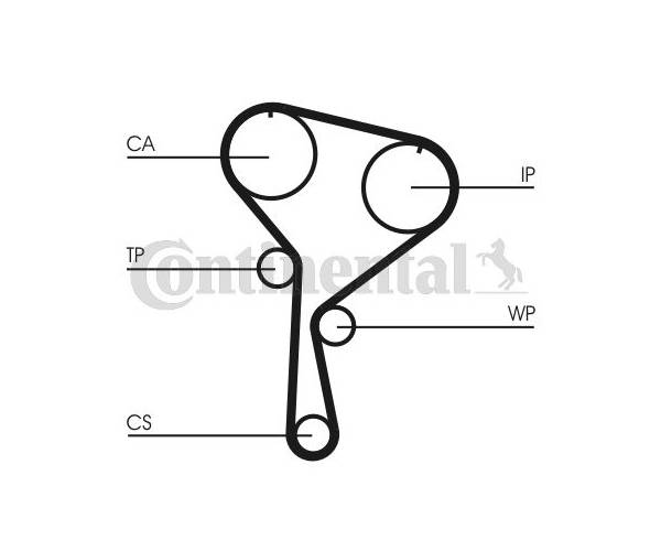 Bomba de agua + kit correa distribución RENAULT KANGOO (KC0/1) (08/1997-) -  KTBWP5321