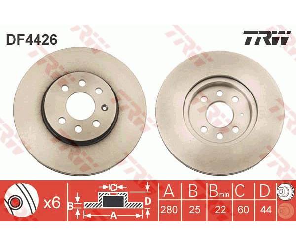 Disco de freno - DF4426