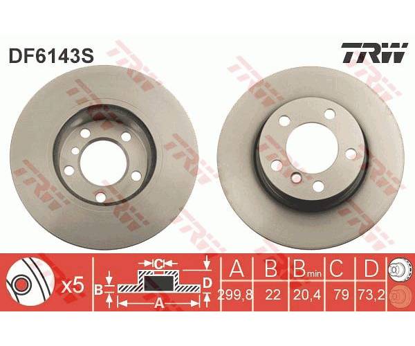 Disco de freno PROEQUIP BMW  1 (F20)...
