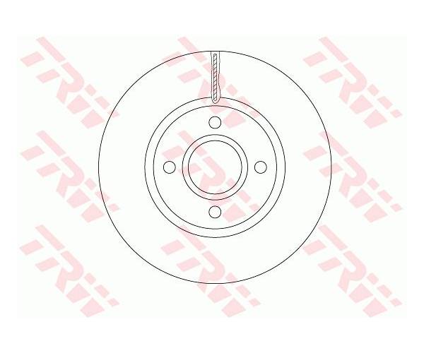 Disco de freno PROEQUIP - DF6509