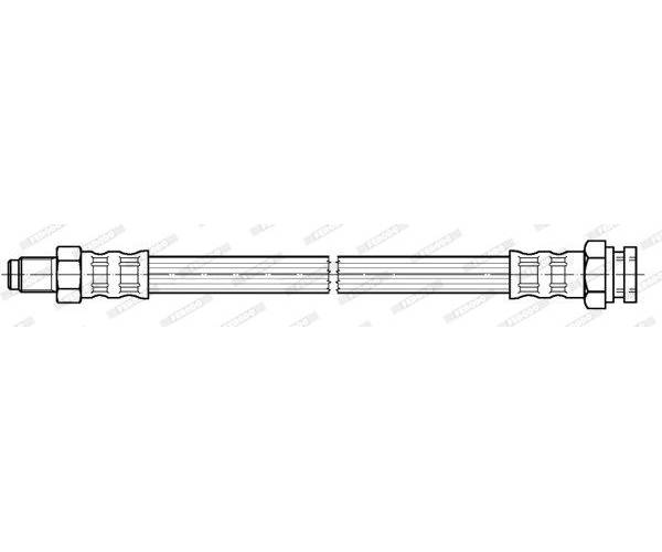 Tubo flexible de frenos SMART  FORTWO...