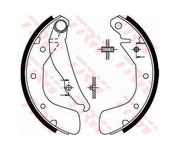 Juego de zapatas de frenos Brake Kit...