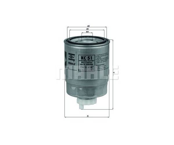 Filtro combustible - KC51