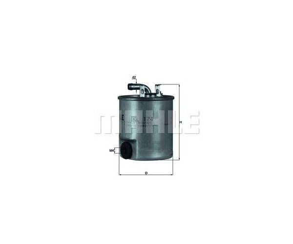 Filtro combustible - KL174