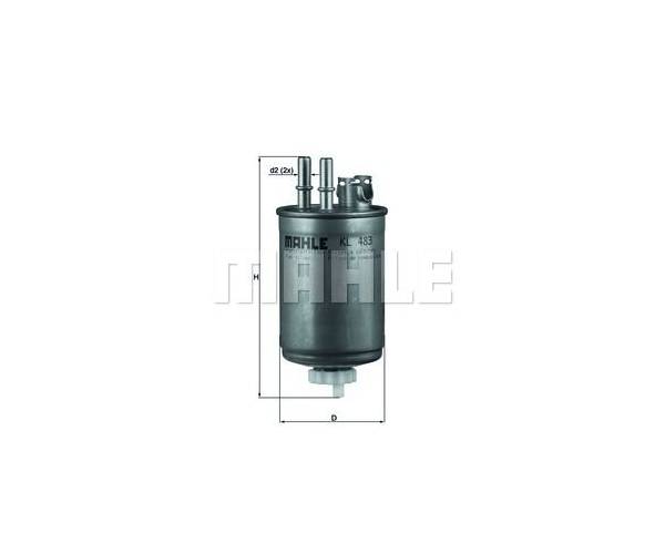 Filtro combustible - KL483
