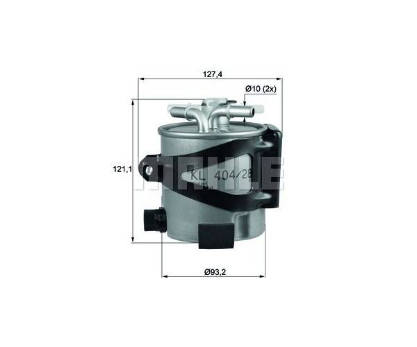 Filtro combustible - KLH44/25