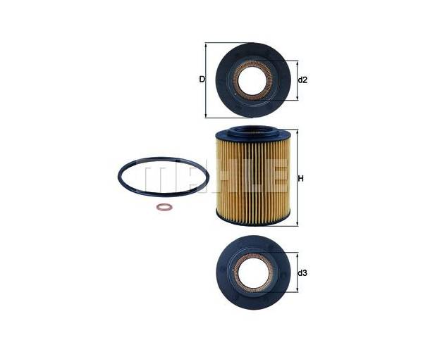 Filtro de aceite - OX154/1D