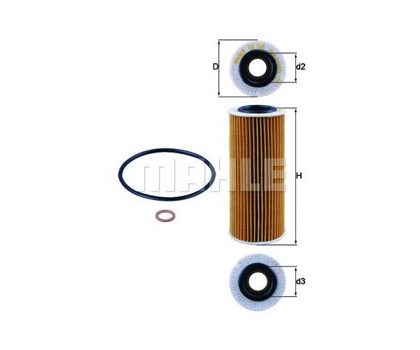 Filtro de aceite BMW  3 (E46)...