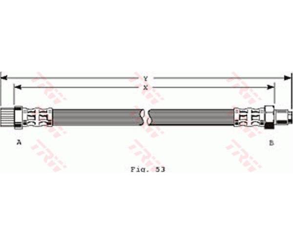 Tubo flexible de frenos Varioflex...