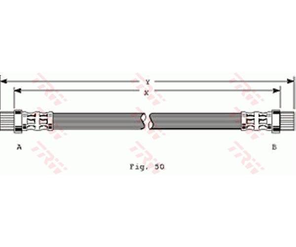 Tubo flexible de frenos Varioflex -...