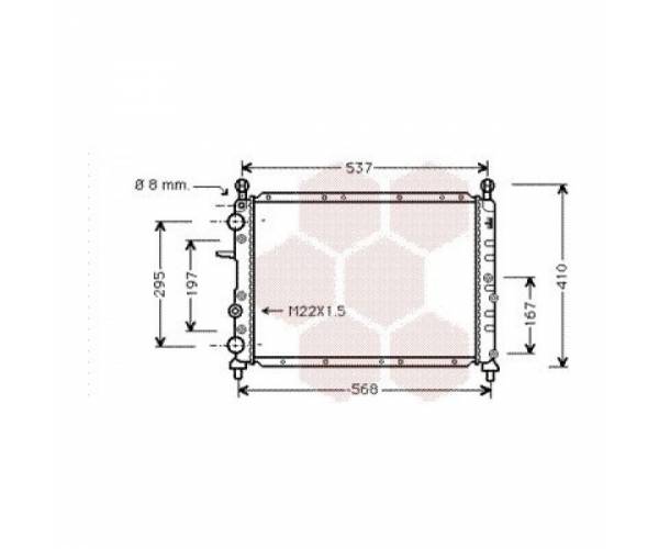 RADIADOR Alfa romeo 155 1992-1997 /...