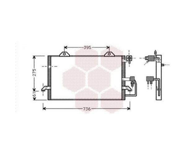 CONDENSADOR Audi 80 B4 1991-1994 /...