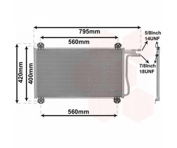 CONDENSADOR Mercedes Sprinter...
