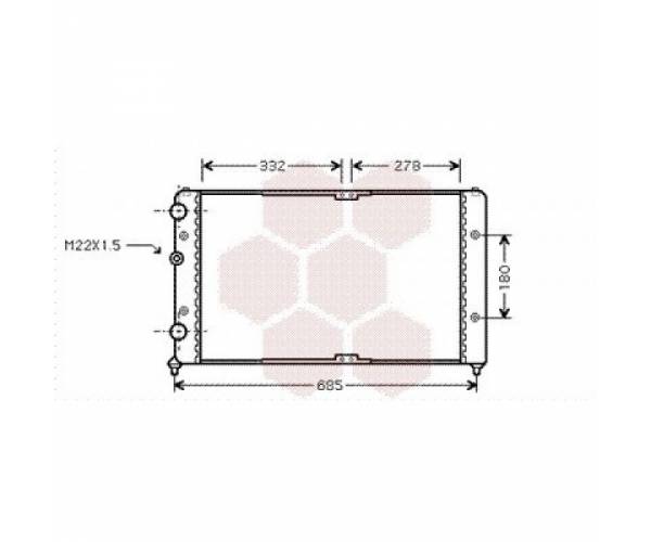 RADIADOR Volkswagen Caddy 1996-2004 /...