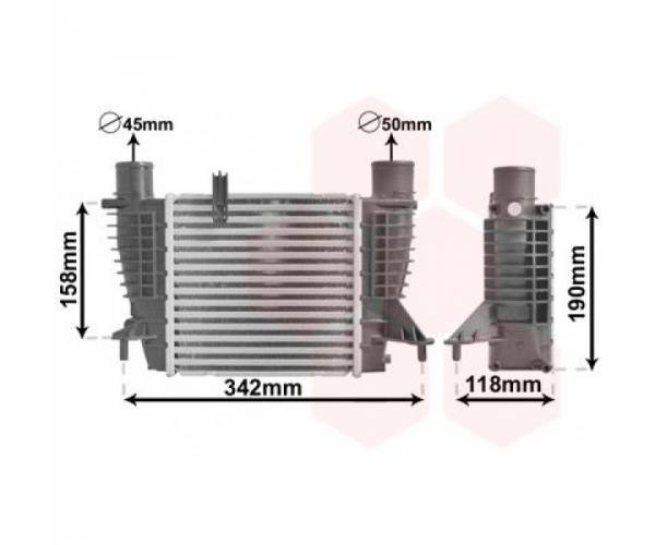 INTERCOOLER Renault Clio III...