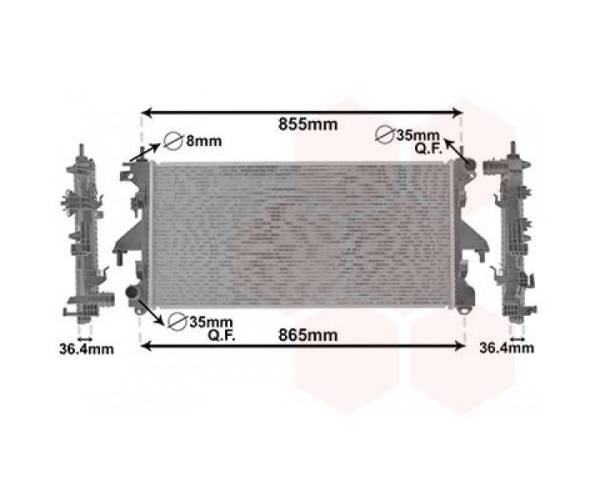 COND/RAD/COMP Fiat Ducato 2006-2014 /...