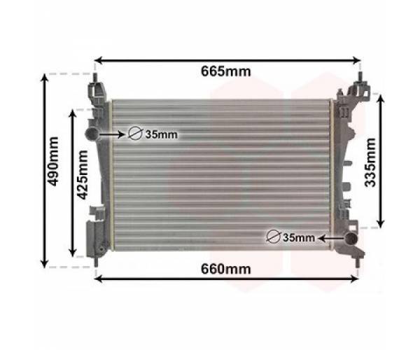 RADIADOR Opel Corsa D 2006-2015 /...
