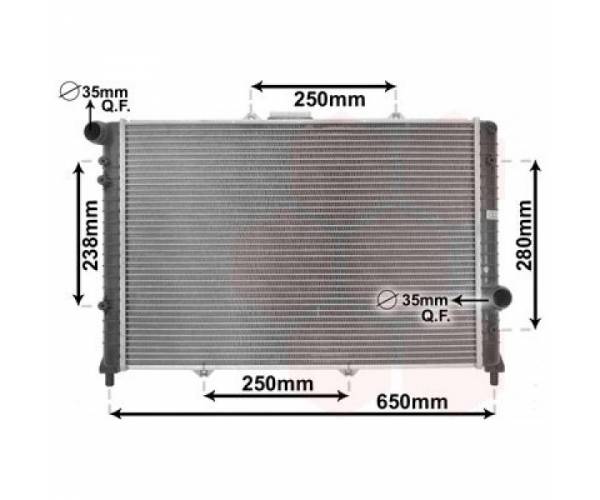 RADIADOR Lancia Lybra 1999.6-2005.12...
