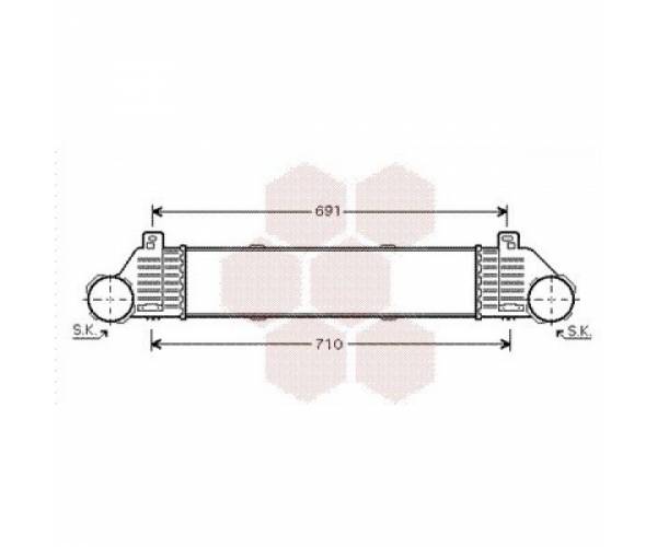 INTERCOOLER Mercedes S-class W220...