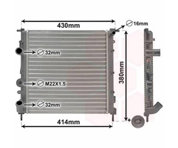 RADIADOR Renault Clio I 1990-1994 /...