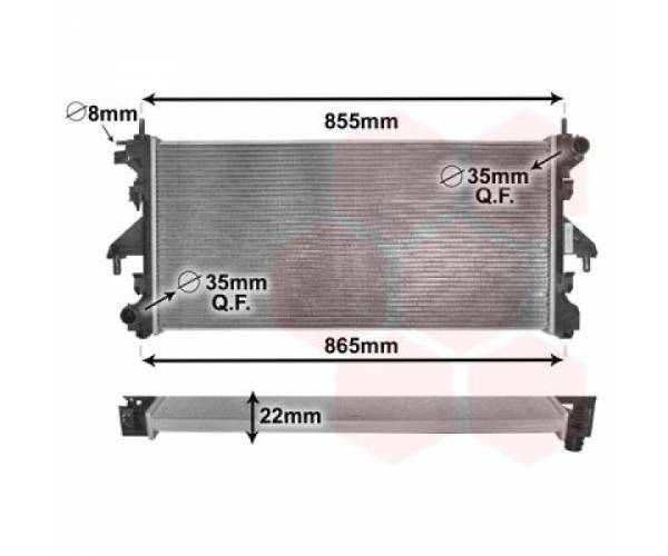 RADIADOR Renault Ducato 2006-2014 /...