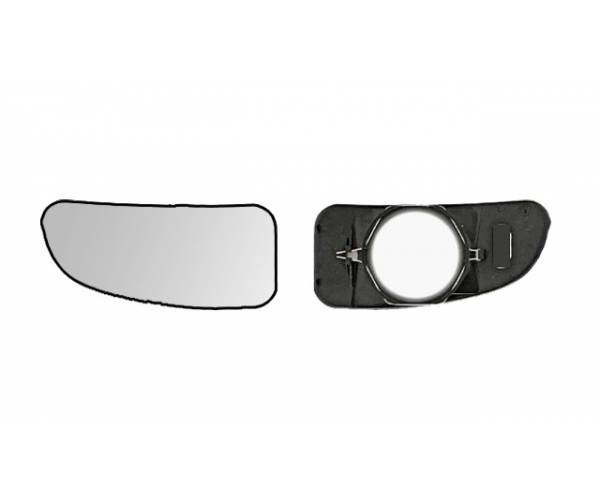 CRISTAL+BASE RETROVISOR DERECHO Fiat...