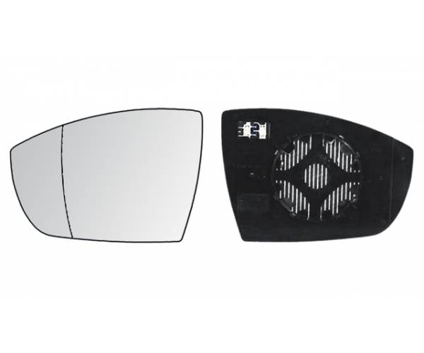 CRISTAL+BASE RETROVISOR DERECHO Ford...