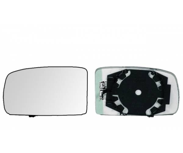 CRISTAL+BASE RETROVISOR IZQUIERDO...
