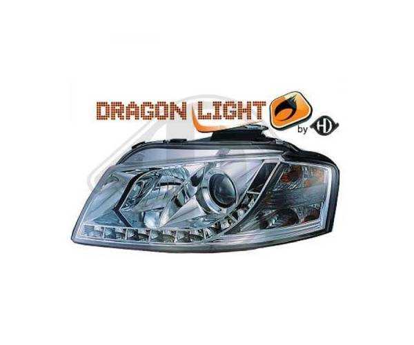 Juego faros principales HD Tuning...