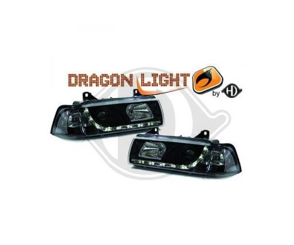 Juego faros principales HD Tuning BMW...