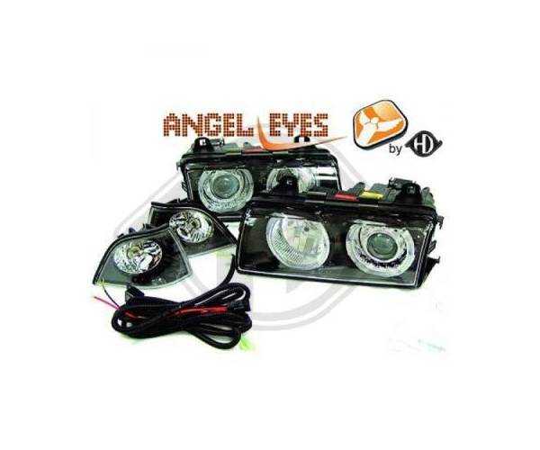 Juego faros principales HD Tuning BMW...
