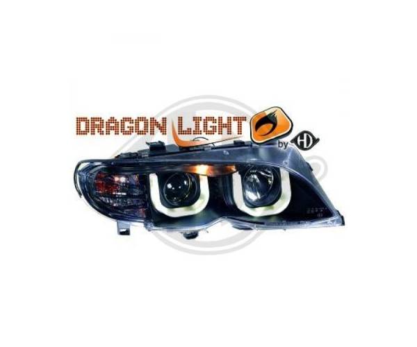 Juego faros principales HD Tuning BMW...