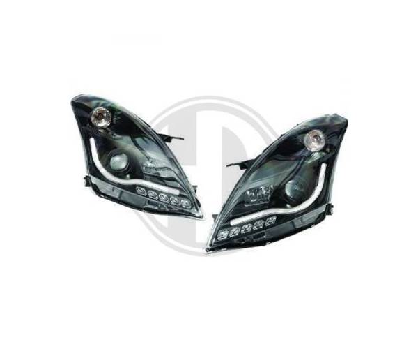 Juego faros principales HD Tuning...