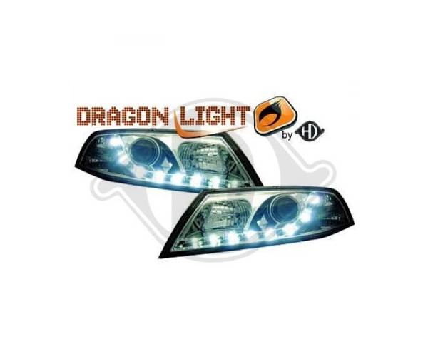 Juego faros principales HD Tuning...