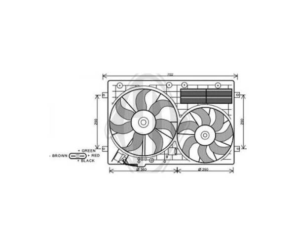 Ventilador, refrigeración del motor...