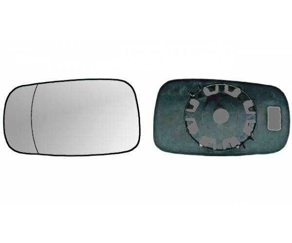 CRISTAL+BASE RETROVISOR IZQUIERDO...