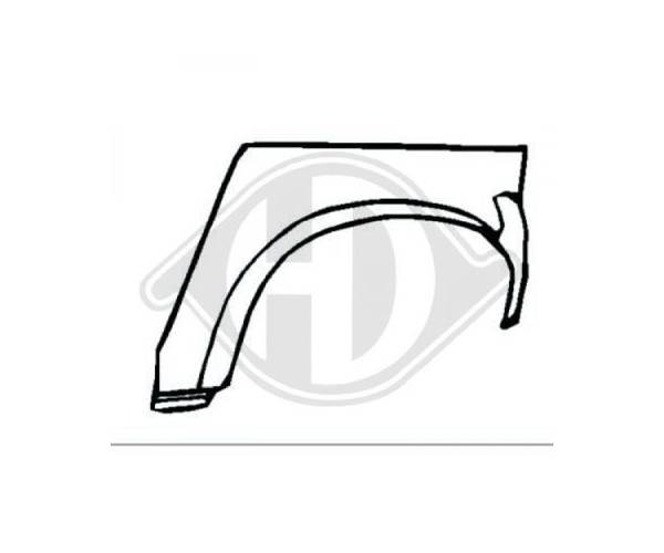 Panel lateral OPEL  CORSA B (S93)...