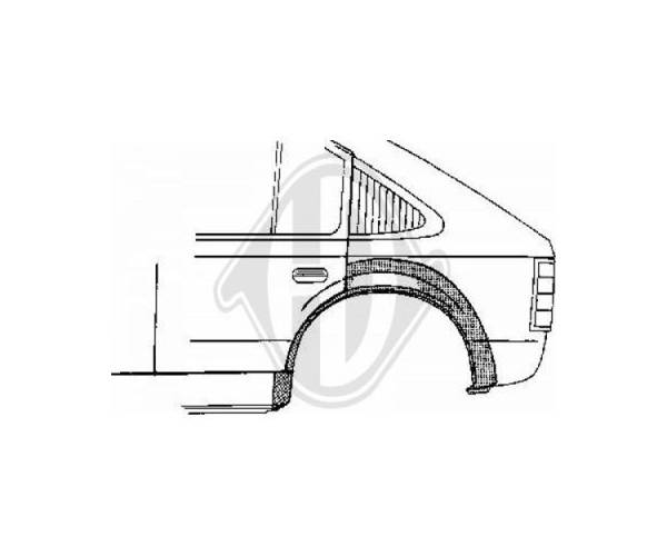Panel lateral MAZDA  323 S VI (BJ)...