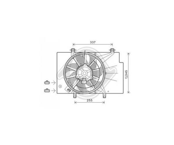 Ventilador, refrigeración del motor...